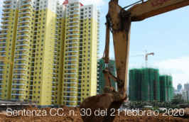 Sentenza CC. n. 30 del 21 febbraio 2020