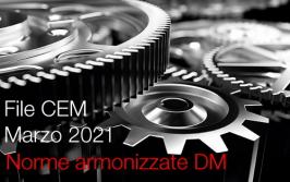 Norme armonizzate Direttiva macchine Marzo 2021: il File CEM