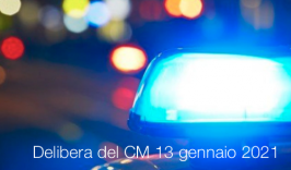 Delibera del Consiglio dei Ministri 13 gennaio 2021 