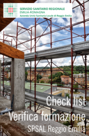 Check list verifica attività formative AUSL Reggio Emilia Check list verifica attività formative AUSL Reggio Emilia