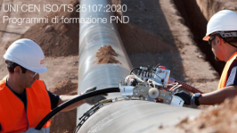 UNI CEN ISO/TS 25107:2020 | Programmi di formazione PND UNI CEN ISO/TS 25107:2020 | Programmi di formazione PND