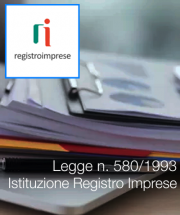 Legge 29 dicembre 1993 n. 580 Legge 29 dicembre 1993 n. 580