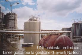 UNI inchiesta preliminare | Linee guida gestione di eventi NaTech