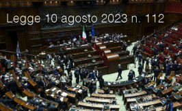 Legge 10 agosto 2023 n. 112