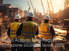 Nuovo Accordo Stato-Regioni formazione sicurezza lavoro 2025