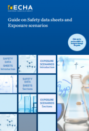 Guide on Safety data sheets and Exposure scenarios Guide on Safety data sheets and Exposure scenarios
