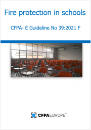 Guidelines fire protection in schools Guidelines fire protection in schools