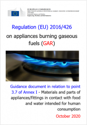 Regulation (EU) 2016/426: Guidance point 3.7 of Annex I (GAR)