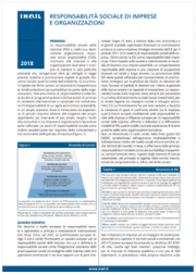 Responsabilità sociale di imprese e organizzazioni Responsabilità sociale di imprese e organizzazioni