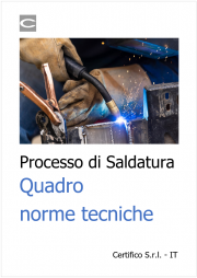 Processo di Saldatura: Quadro norme tecniche