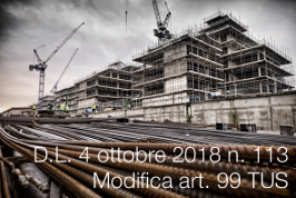 Decreto-Legge 4 ottobre 2018 n. 113 