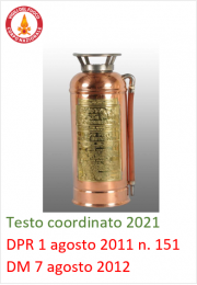 Testo coordinato DPR 151/2011 e DM 07/08/2012