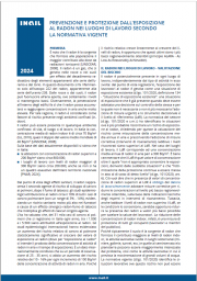 Prevenzione e protezione dall’esposizione al radon nei luoghi di lavoro 