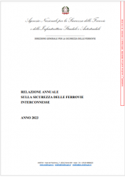 Relazione annuale sicurezza ferrovie interconnesse - Anno 2023