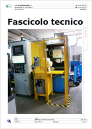 Modello di Fascicolo Tecnico e Manuale Istruzioni Uso e Manutenzione Affilatrice Modello di Fascicolo Tecnico e Manuale Istruzioni Uso e Manutenzione Affilatrice