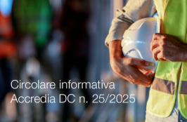 Circolare informativa Accredia DC n. 25/2025