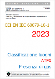 CEI EN 60079-10-1:2021 (Classificazione CEI 31-87) 
