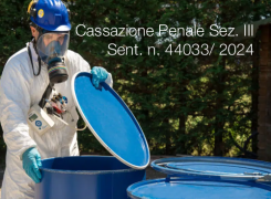 Cassazione Penale Sez. III Sent. n. 44033 del 3 dicembre 2024 
