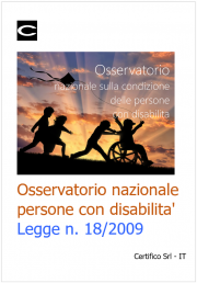 Osservatorio nazionale sulla condizione delle persone con disabilita'