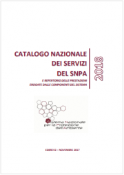 Catalogo Nazionale Servizi SNPA 2018