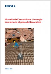 Idoneità assorbitore di energia in relazione peso lavoratore Idoneità assorbitore di energia in relazione peso lavoratore