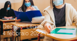 Decreto-Legge 4 febbraio 2022 n. 5 