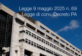 Legge 9 maggio 2025 n. 69 