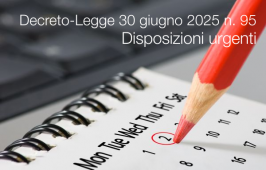 Decreto-Legge 30 giugno 2025 n. 95 