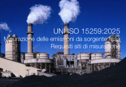 UNI ISO 15259:2025 / Misurazione delle emissioni da sorgente fissa
