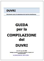 Guida per la compilazione del DUVRI Guida per la compilazione del DUVRI