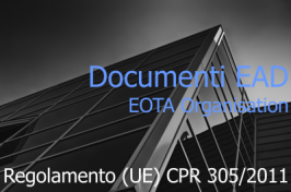 Documenti EAD Regolamento CPR: Agosto 2018 Documenti EAD Regolamento CPR: Agosto 2018
