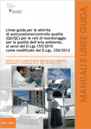 Linee guida per le attività di assicurazione/controllo qualità (QA/QC)