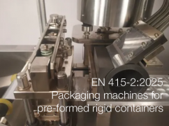 EN 415-2:2025 / Packaging machines for pre-formed rigid containers