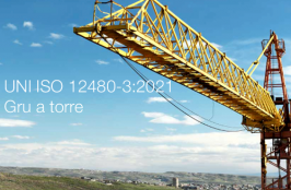 UNI ISO 12480-3:2021 | Gru a torre
