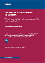 Traumi da sforzi ripetuti in edilizia Traumi da sforzi ripetuti in edilizia