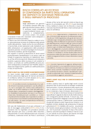 Rischi correlati ad eccesso di confidenza da parte degli operatori depositi di sostanze pericolose