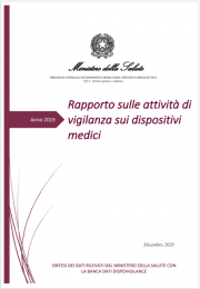 Rapporto attività di vigilanza sui dispositivi medici Ed. 2020/1