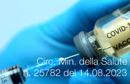 Circolare del Ministero della Salute n. 25782 del 14 Agosto 2023