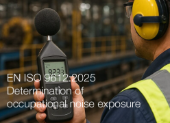 EN ISO 9612:2025 / Determination of occupational noise exposure