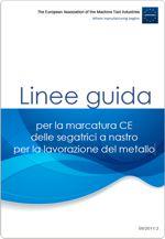 Linee guida segatrici a nastro CECIMO Linee guida segatrici a nastro CECIMO