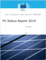 Photovoltaics status report 2019 Photovoltaics status report 2019
