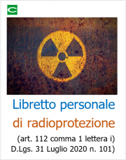Libretto personale di radioprotezione Libretto personale di radioprotezione