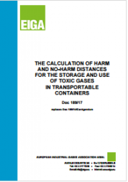 Calculation of Harm and No-Harm Distances storage and use of toxic gases in transportable containers Calculation of Harm and No-Harm Distances storage and use of toxic gases in transportable containers