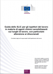 Guida per gli ispettori del lavoro: agenti chimici sensibilizzanti sui luoghi di lavoro - diisocianati