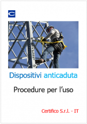 Dispositivi anticaduta: procedura uso e verifica