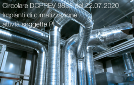 Circolare DCPREV 9833 del 22 luglio 2020