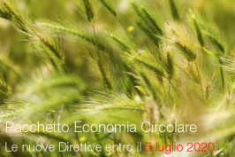 Pacchetto economia circolare: dal 4 luglio 2018 le nuove direttive rifiuti Pacchetto economia circolare: dal 4 luglio 2018 le nuove direttive rifiuti