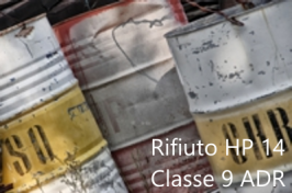 Classificazione Rifiuti HP14 e ADR Classe 9 Classificazione Rifiuti HP14 e ADR Classe 9