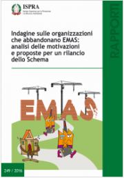 Indagine sulle organizzazioni che abbandonano EMAS Indagine sulle organizzazioni che abbandonano EMAS