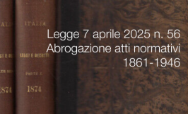 Legge 7 aprile 2025 n. 56 